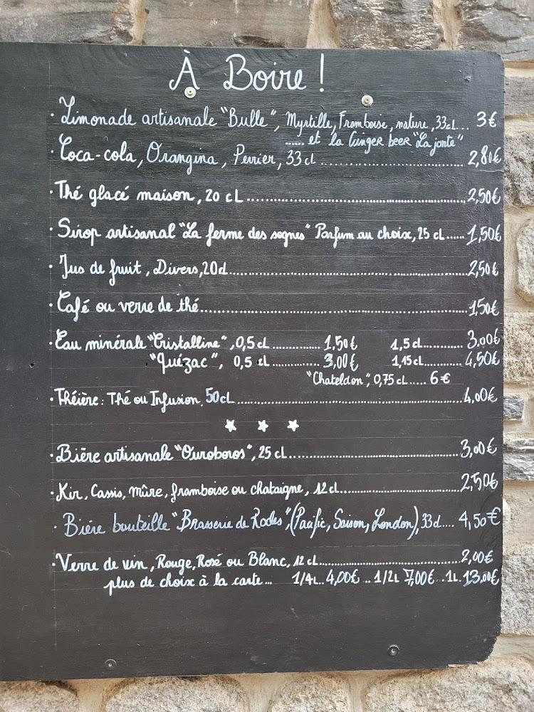 Guinguette du bout du lac - Menu Image 1