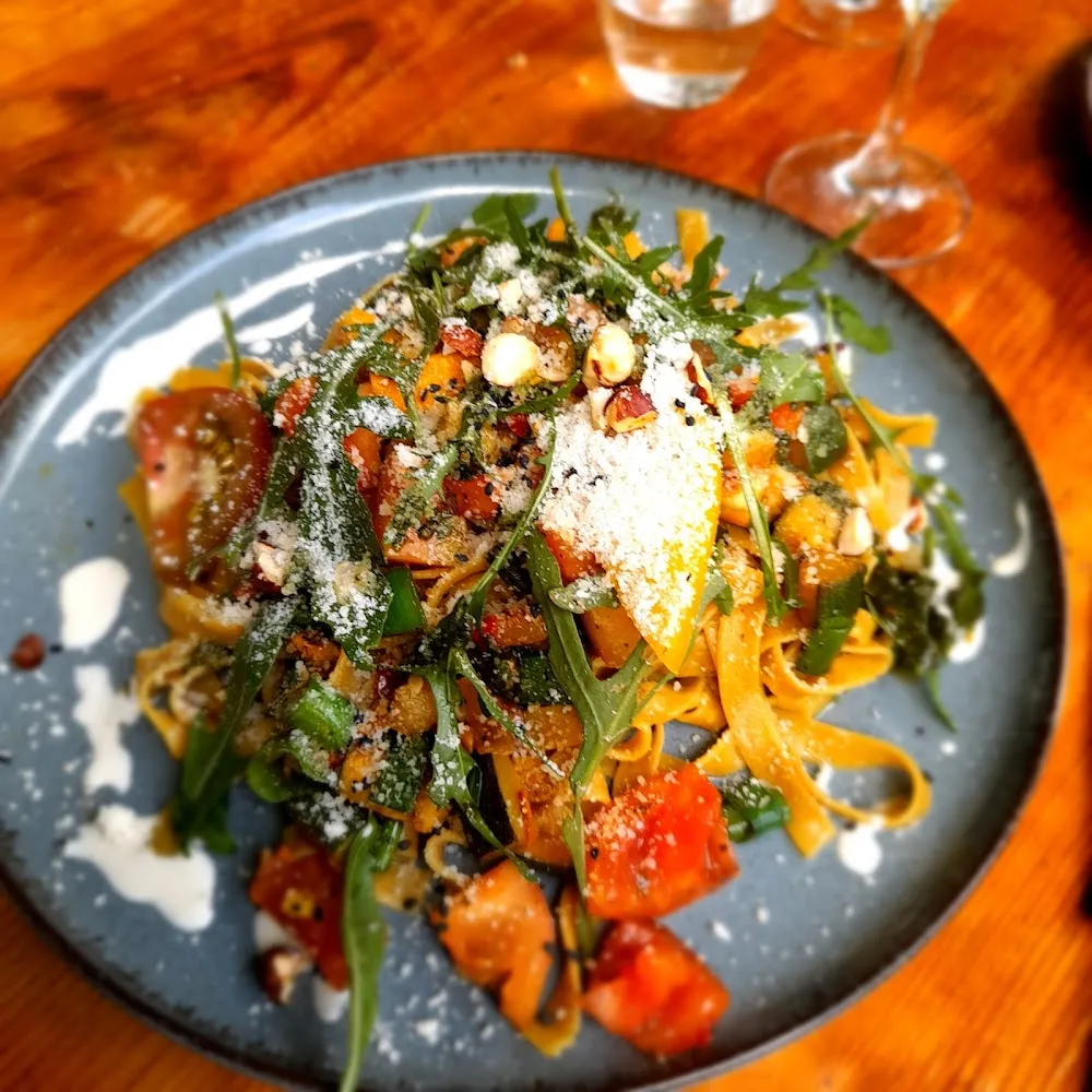 Pâtes Fraîches Aux Légumes